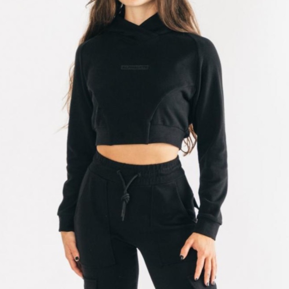 Alphalete Identity Pro Cropped Hoodie Medium